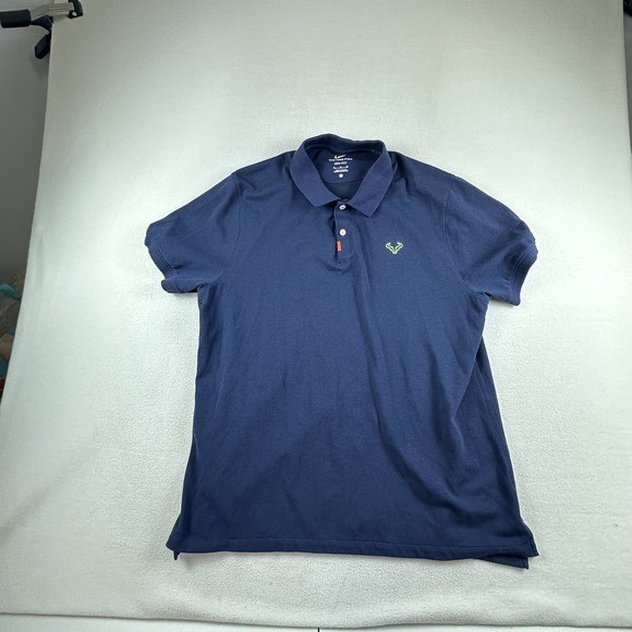 Nike Polo Mens Extra Large Blue RAFA NADAL Dri-Fit Shirt Short Sleeve CV2969 - Picture 1 of 11